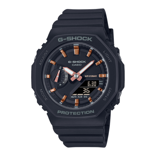 Casio G-SHOCK GMA-S2100 Series Women's Black Strap Quartz Watch - GMAS2100-1A