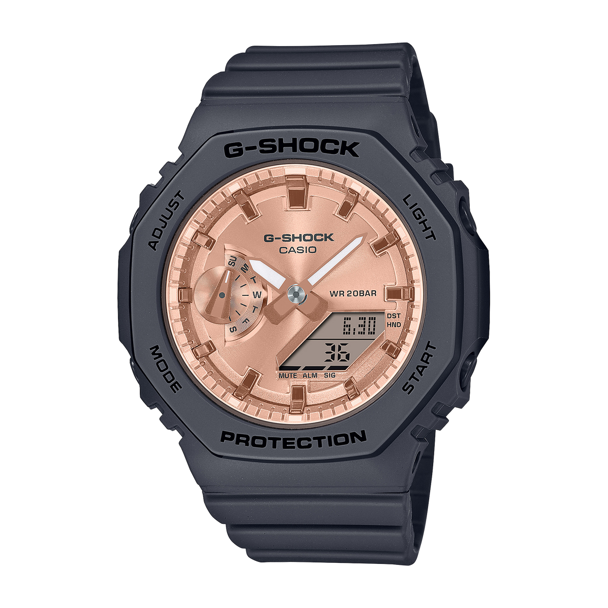 Casio G-SHOCK Women GMA-S2100 Series Women's Black Strap Quartz Watch - GMAS2100MD-1A