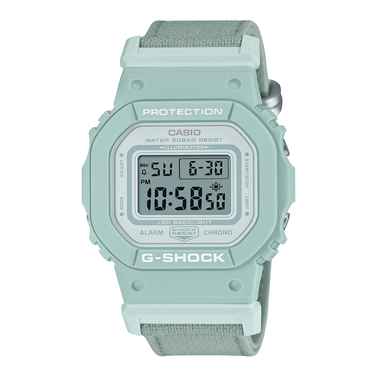 Casio G-SHOCK GMD-S5600 Series Women's Light Blue-Green Strap Quartz Watch - GMDS5600CT-3