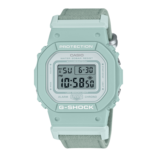 Casio G-SHOCK GMD-S5600 Series Women's Light Blue-Green Strap Quartz Watch - GMDS5600CT-3