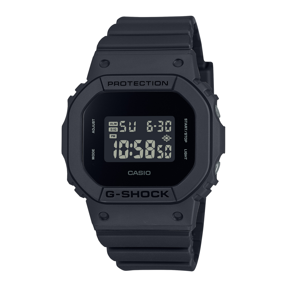 Casio G-SHOCK Digital / 5600 Series Women's Black Strap Quartz Watch - GMDS5610BB-1