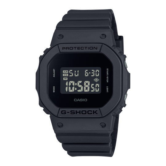 Casio G-SHOCK Digital / 5600 Series Women's Black Strap Quartz Watch - GMDS5610BB-1