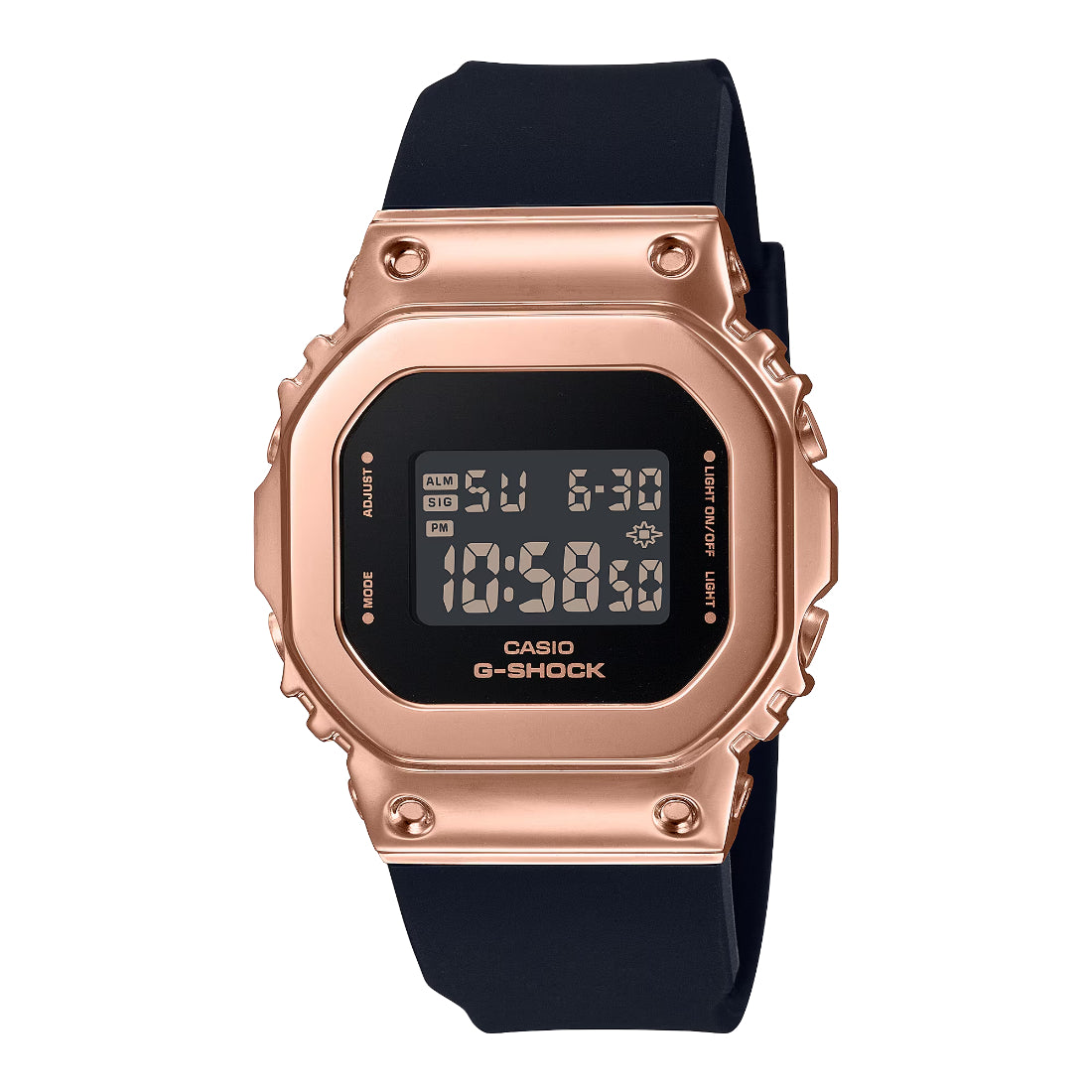 Casio G-SHOCK GM-S5600 Series Women's Black Strap Quartz Watch - GMS5600PG-1
