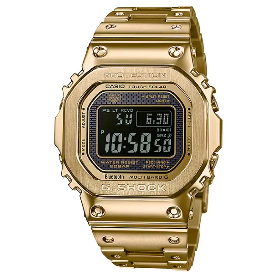 Casio CASIO G-SHOCK 5000 Series / Full Metal GMW-B5000 Collection Men's Gold-tone Bracelet Quartz Watch - GMWB5000GD-9