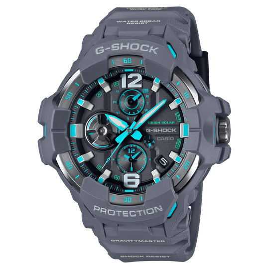Casio G-SHOCK GRAVITYMASTER Men's Gray Strap Quartz Watch - GRB300-8A2