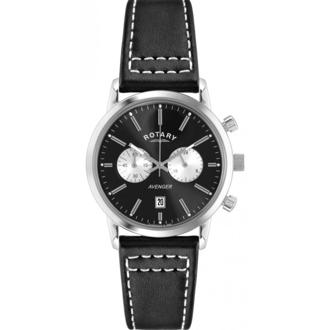 ROTARY Avenger Men's Black Dial Quartz Watch GS02730/04