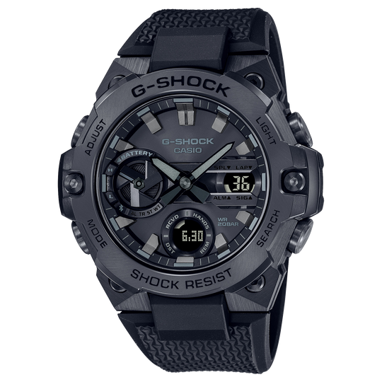 Casio G-Shock G-STEEL GST-B400 Series Men's Black Strap Quartz Watch - GSTB400BB-1A