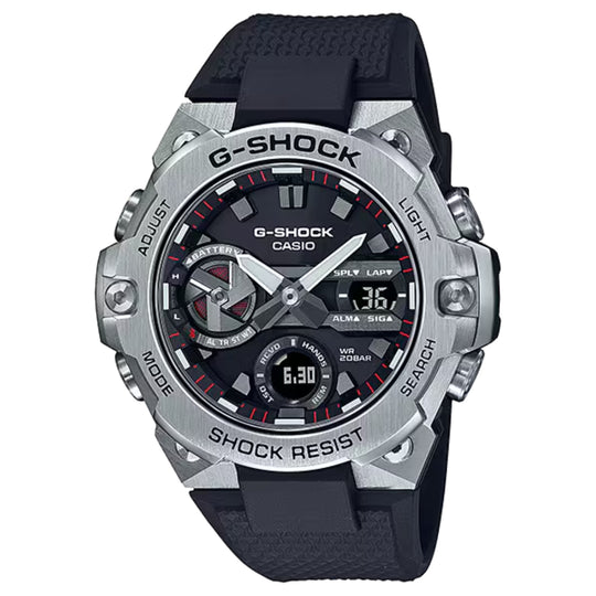Casio G-SHOCK G-STEEL GST-B400 Series Men's Black Strap Quartz Watch - GSTB400-1A