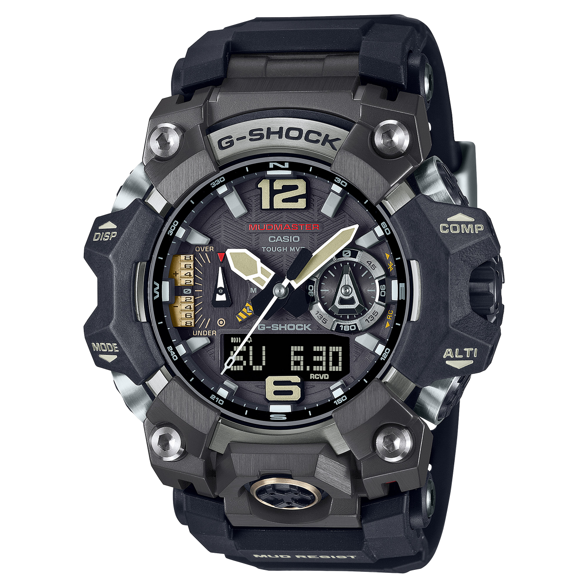 Casio G-SHOCK MASTER OF G – LAND MUDMASTER (GWG-B1000 Series) Men's Black Strap Quartz Watch - GWGB1000-1A