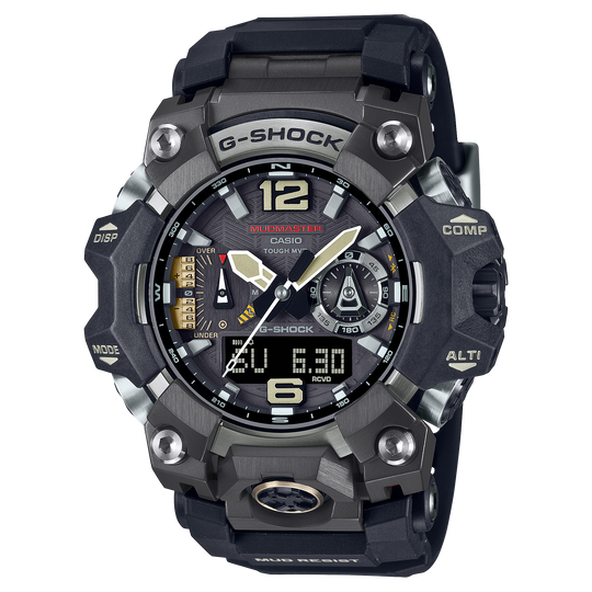 Casio G-SHOCK MASTER OF G – LAND MUDMASTER (GWG-B1000 Series) Men's Black Strap Quartz Watch - GWGB1000-1A