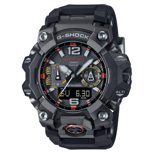 Casio G-SHOCK Master of G – Land MUDMASTER GWG-B1000EC Series Men's Black Strap Quartz Watch - GWGB1000EC-1A