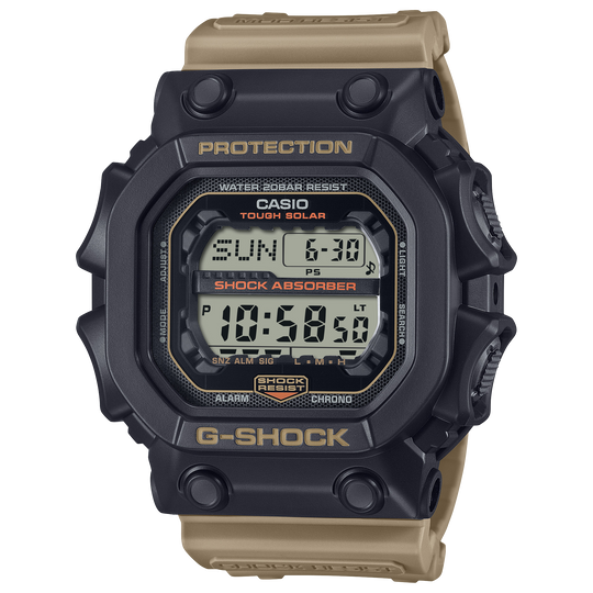Casio G-SHOCK GX-56 Series (Two Tone Utility Color Series) Men's Beige / Khaki (utility two-tone color) Strap Quartz Watch - GX56TU-1A5