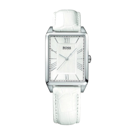 Hugo Boss Classic Women's White Strap Quartz Watch - 1502256