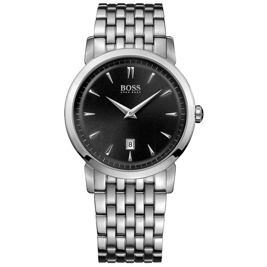 Hugo Boss Ultra Slim Men's Silver Bracelet Quartz Watch - 1512720