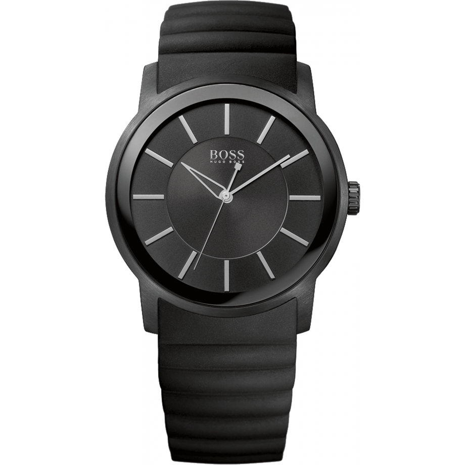 Hugo Boss Modern Men's Black Strap Quartz Watch - 1512742