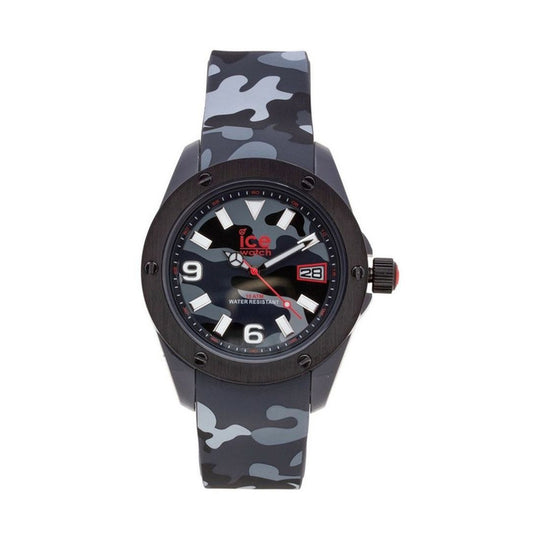Ice-Watch Ice-Army XL Unisex Black Camouflage Strap Quartz Watch - IA.BK.XL.R.11