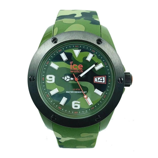 Ice-Watch Ice-Army XL Men's Khaki Camouflage Strap Quartz Watch - IA.KA.XL.R