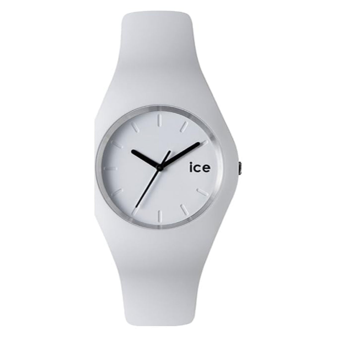 Ice-Watch Ice-Slim Unisex White Strap Quartz Watch - ICE.WE.U.S.12