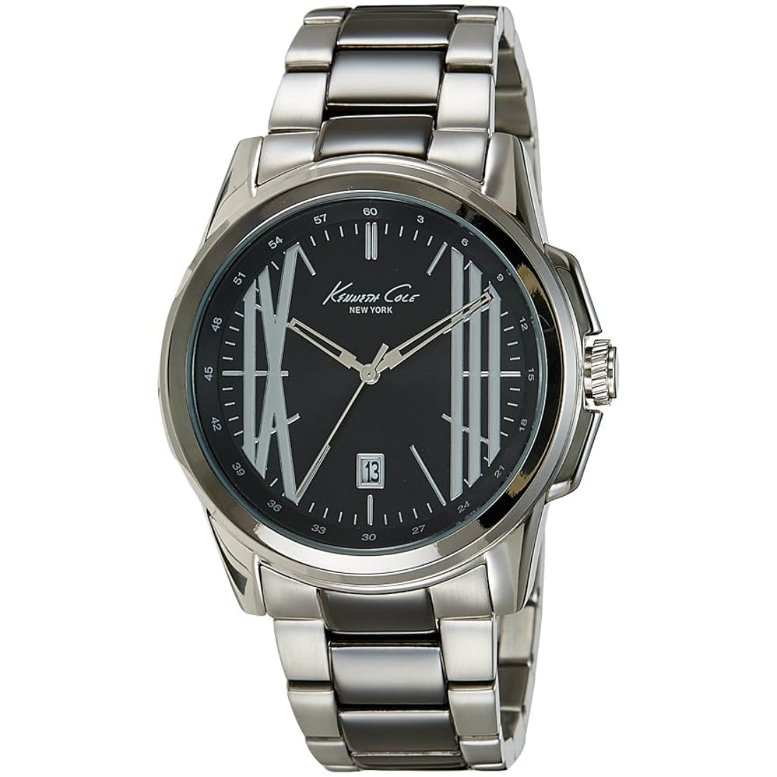 Kenneth Cole Classic Men's Silver Bracelet Quartz Watch - IKC9385