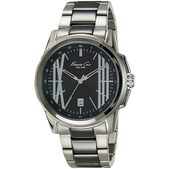 Kenneth Cole Classic Men's Silver Bracelet Quartz Watch - IKC9385