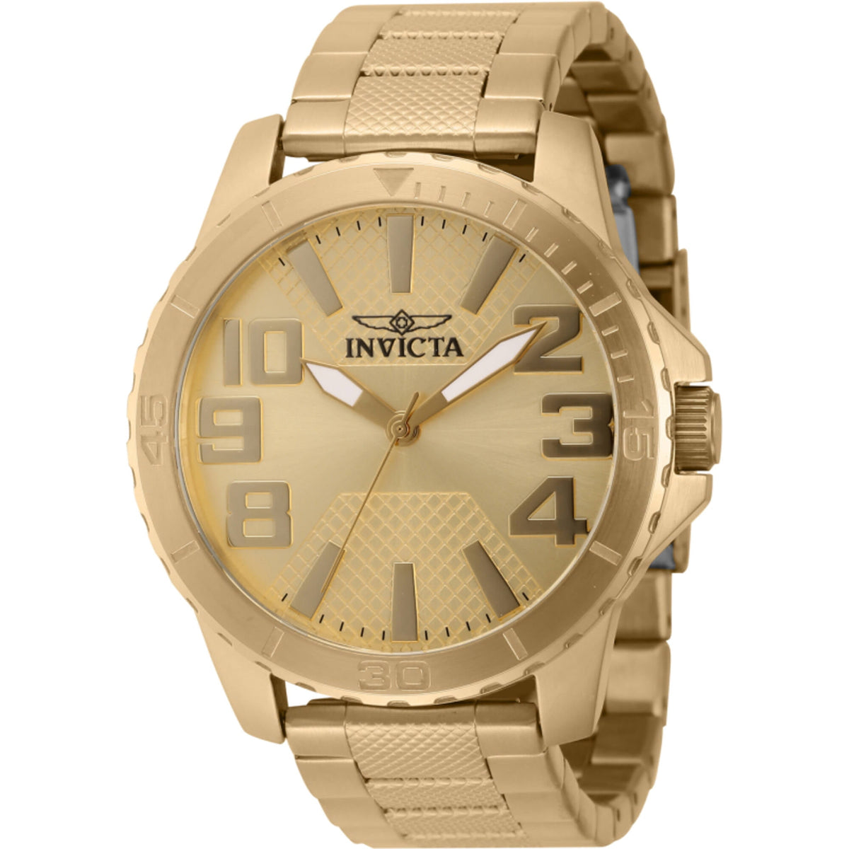 Invicta Speedway Men's Gold-Silver Two tone Bracelet Quartz Watch - 46306