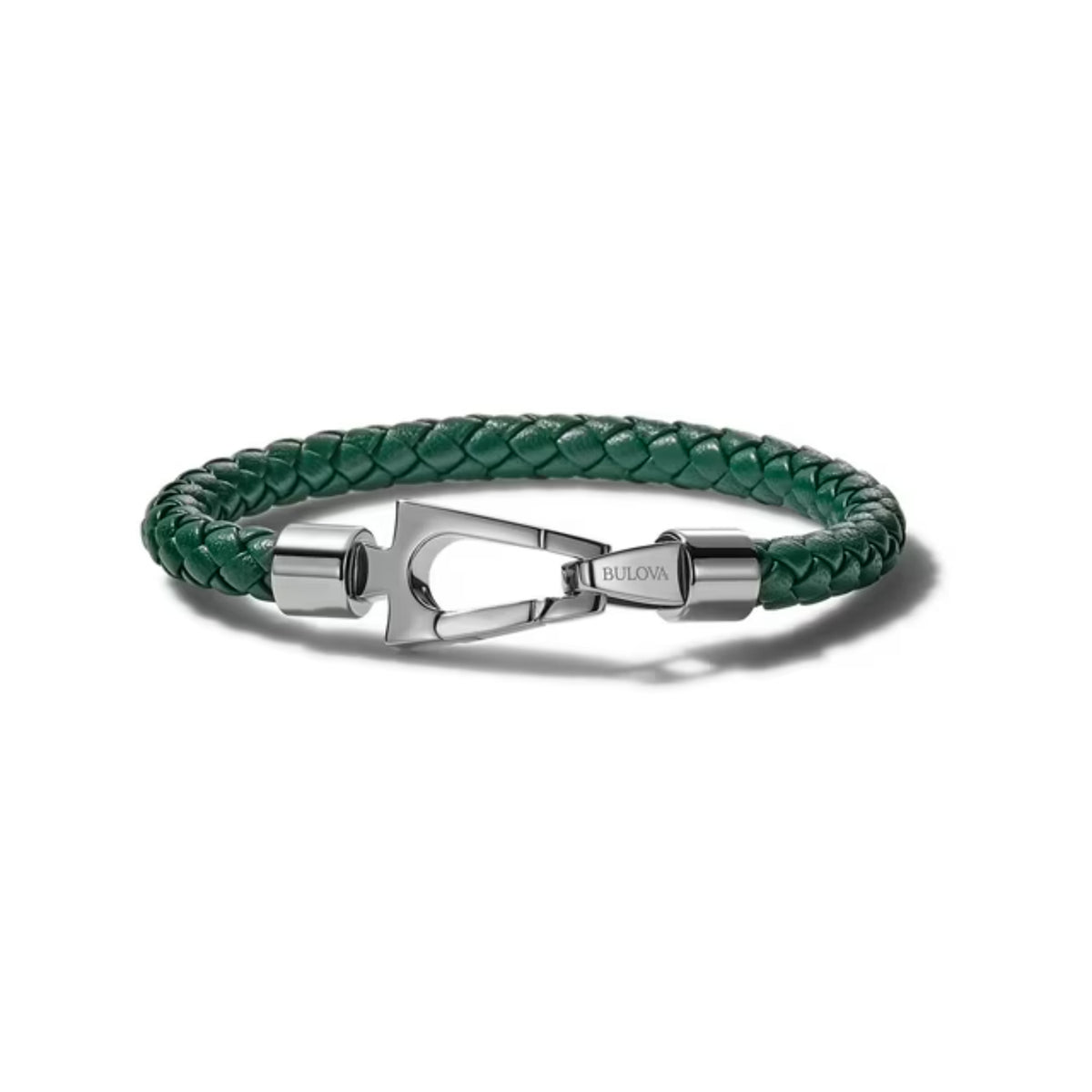 Bulova Men's Marine Star Leather Bracelet J96B026M