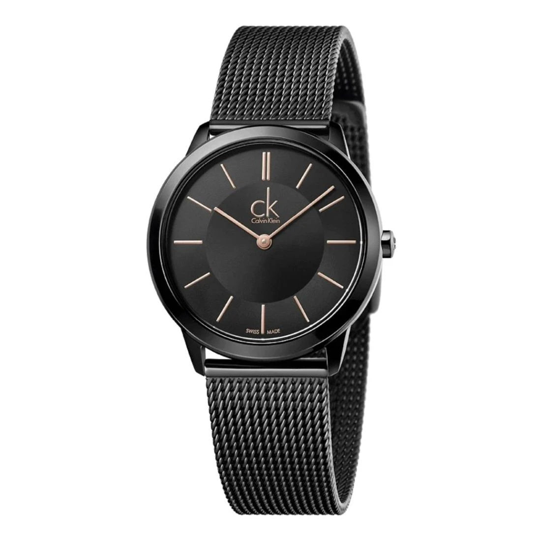 Calvin Klein Minimal Women's Black Bracelet Quartz Watch - K3M22421