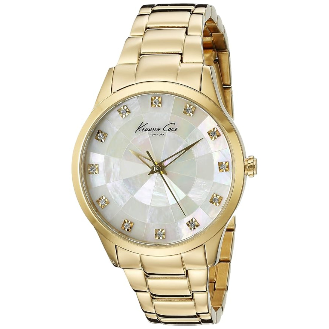 Kenneth Cole New York Men's Gold-tone Bracelet Quartz Watch - KC0013