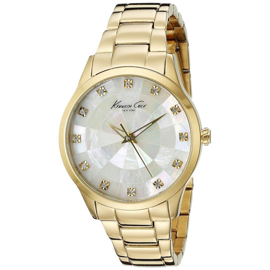 Kenneth Cole New York Men's Gold-tone Bracelet Quartz Watch - KC0013