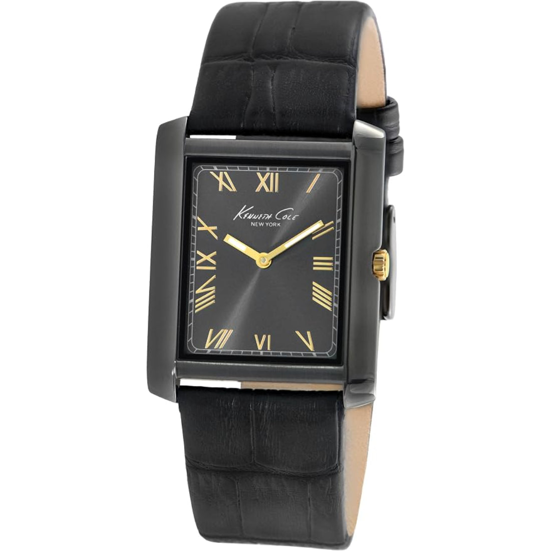 Kenneth Cole Slim Men's Black Strap Quartz Watch - KC1903