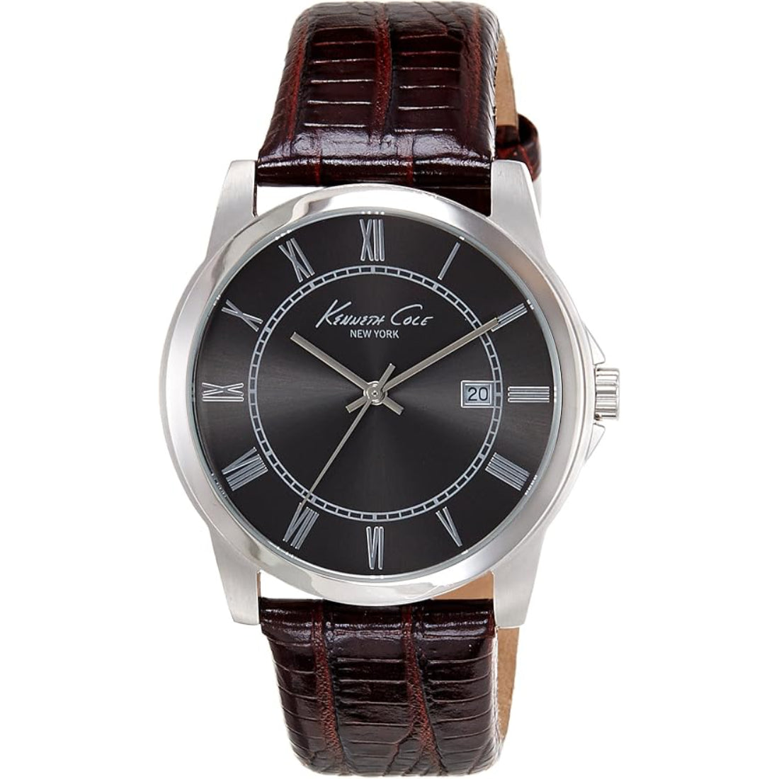 Kenneth Cole Classic Men's Brown Strap Quartz Watch - KC1923