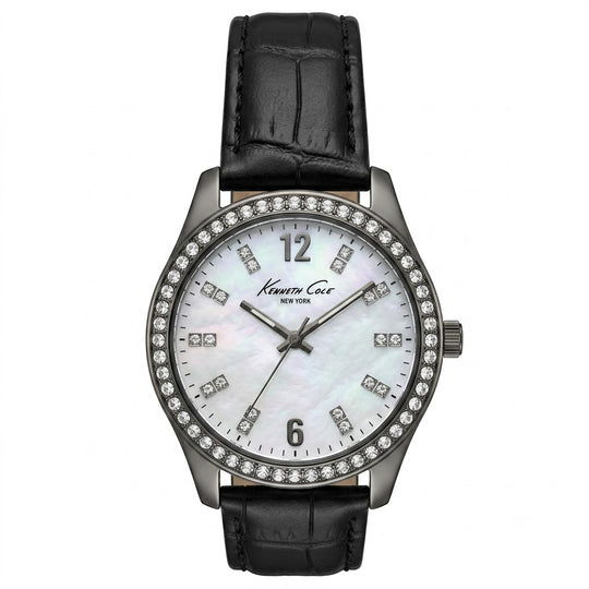 Kenneth Cole Women's Black Strap Quartz Watch - KC2765
