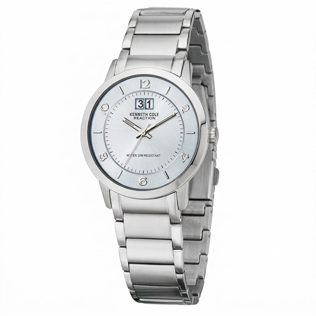 Kenneth Cole Classic  Silver Bracelet Quartz Watch - KC3650