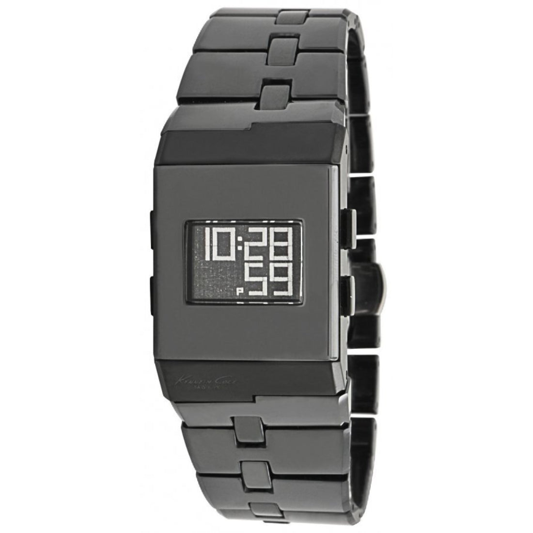 Kenneth Cole Digi Tech Women's Black Bracelet Quartz Watch - KC4737