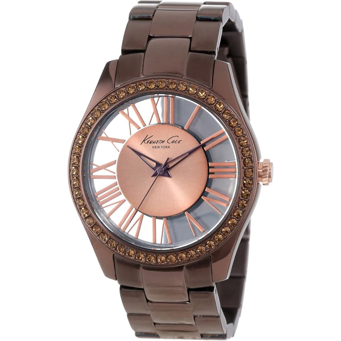 Kenneth Cole Transparency Women's Bronze-tone Bracelet Quartz Watch - KC4859