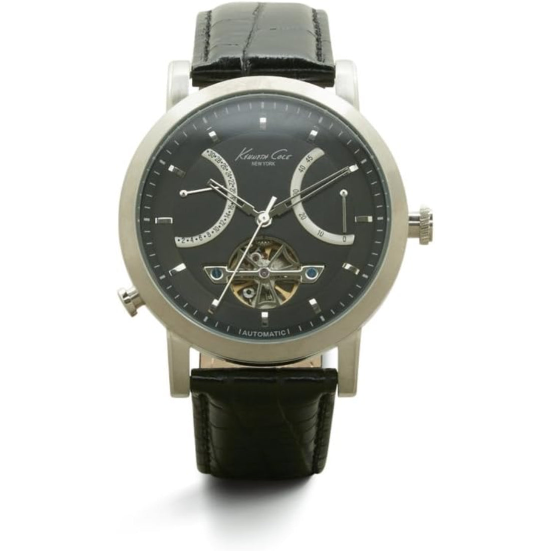 Kenneth Cole New York Men's Black Strap Automatic Watch - KC8015
