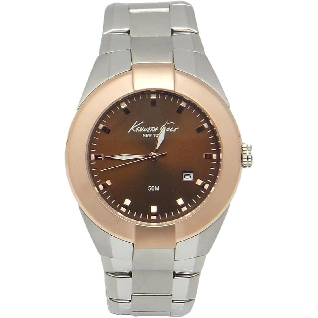 Kenneth Cole New York Men's Silver Bracelet Quartz Watch - KC9132