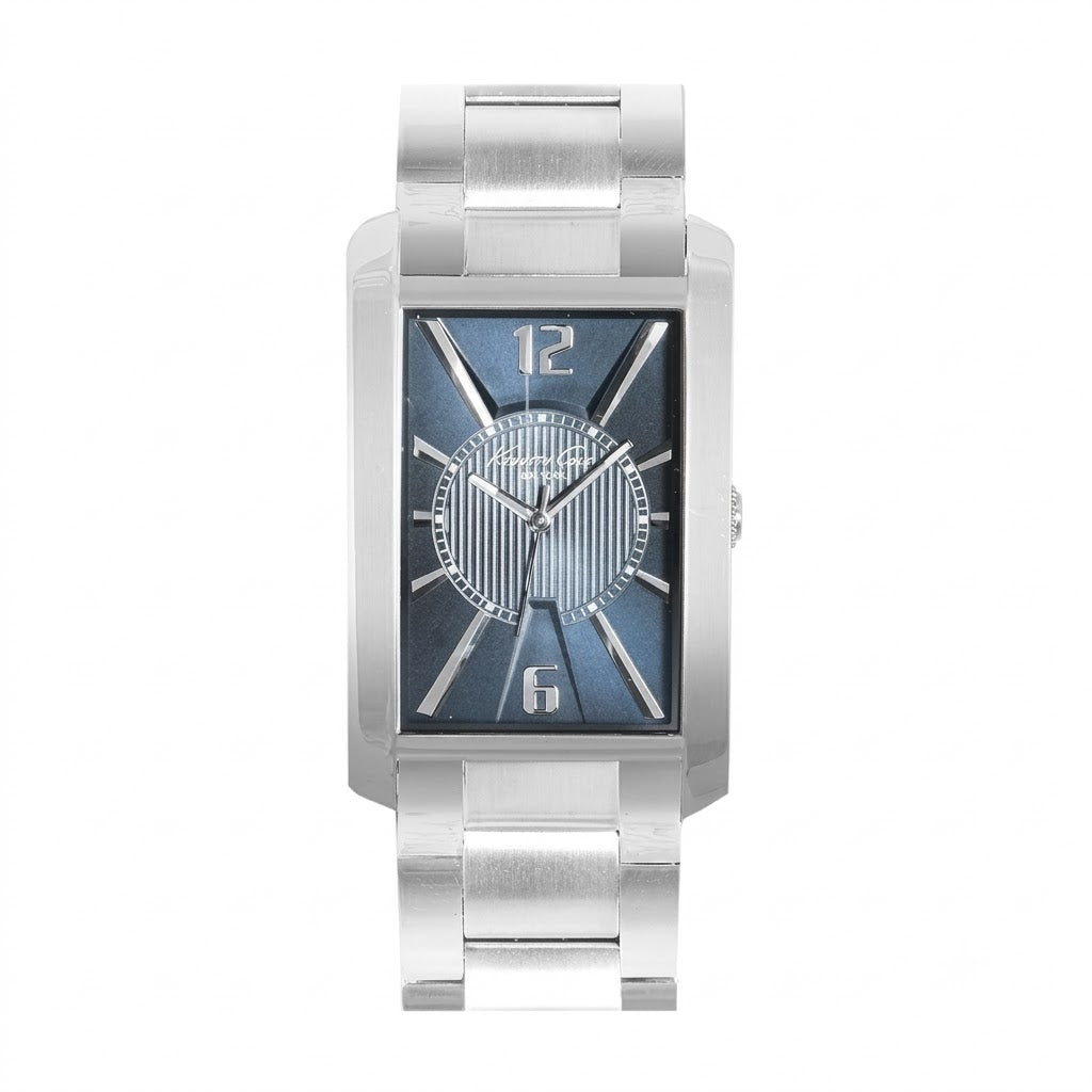 Kenneth Cole New York Men's Silver Bracelet Quartz Watch - KC9150