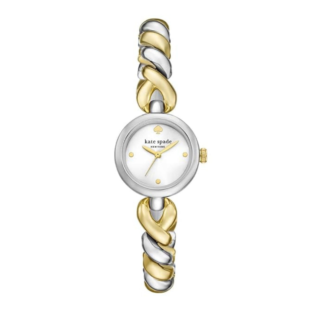 Kate Spade Monroe Women's Two-tone/Silver and Gold Bracelet Quartz Watch - KSW1873