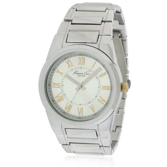 Kenneth Cole New York Men's Silver Bracelet Quartz Watch - KCW3032