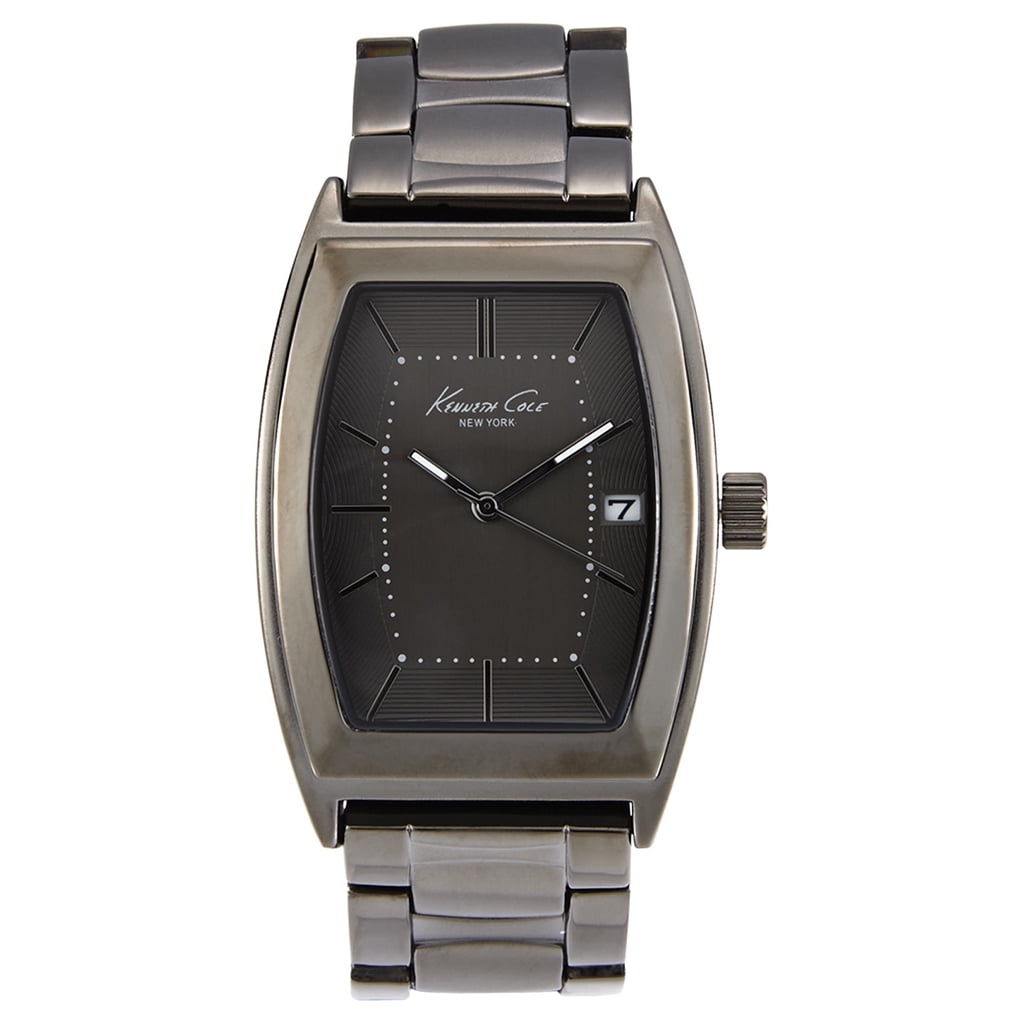 Kenneth Cole New York Men's Gunmetal Bracelet Quartz Watch - 10019426