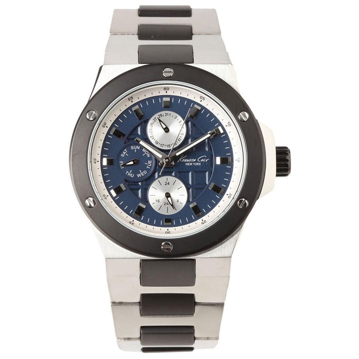 Kenneth Cole New York Men's Silver Bracelet Quartz Watch - KC3946