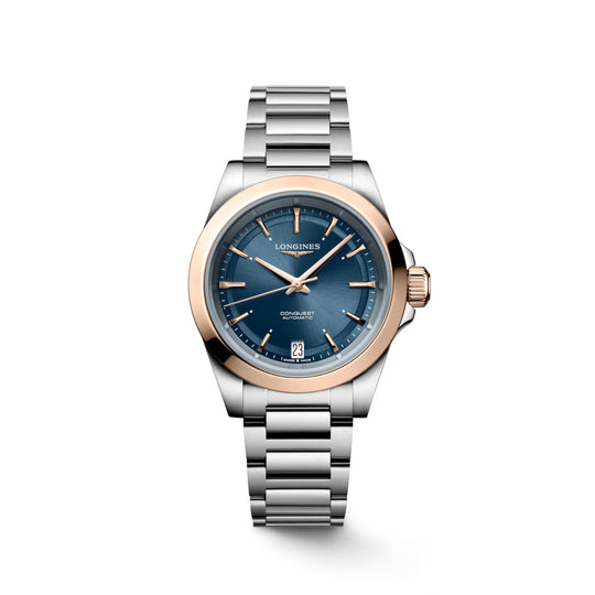 Longines Conquest Women's Silver Bracelet Automatic Watch - L3.430.5.92.6