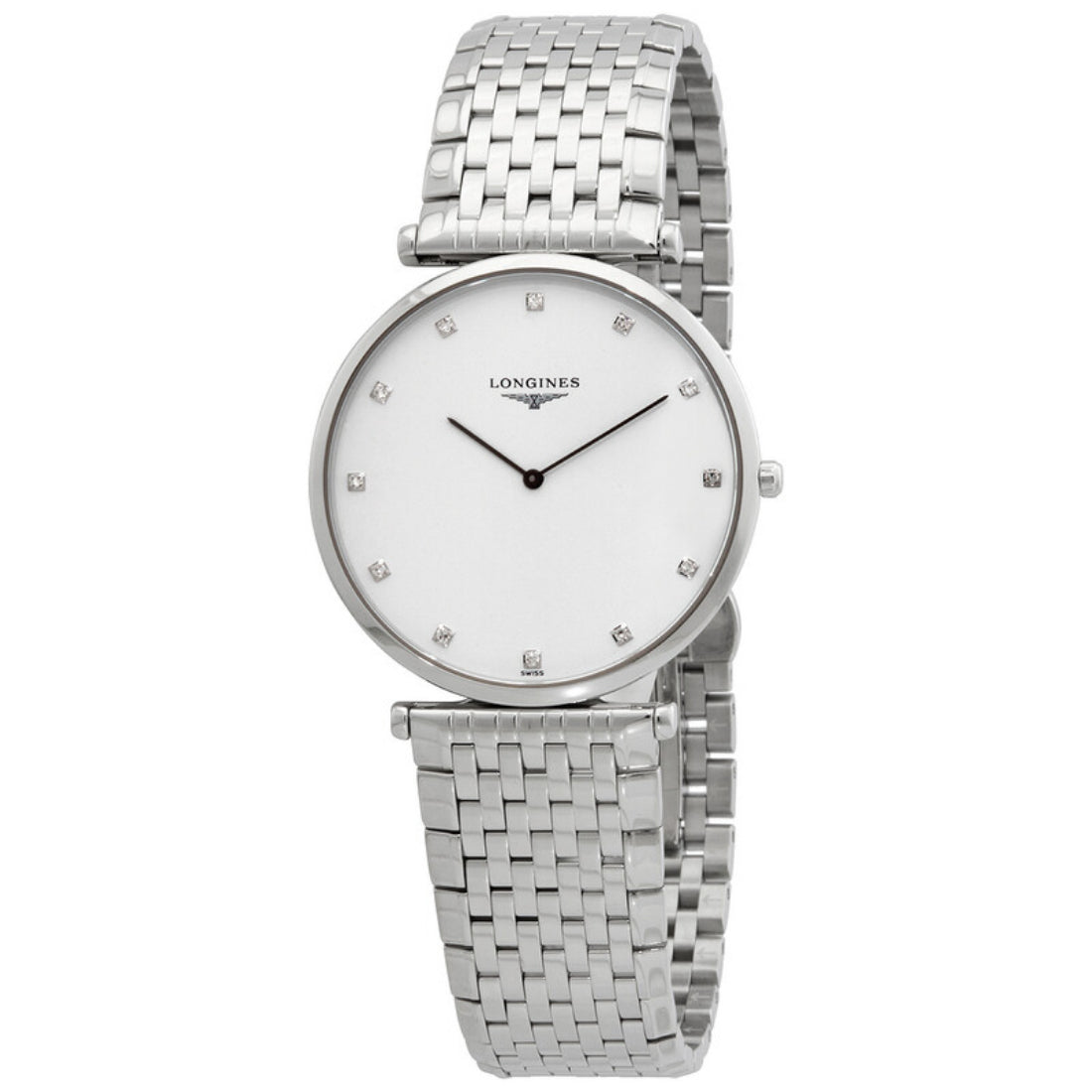 Longines La Grande Classique Men's Silver Bracelet Quartz Watch - L4.766.4.17.6