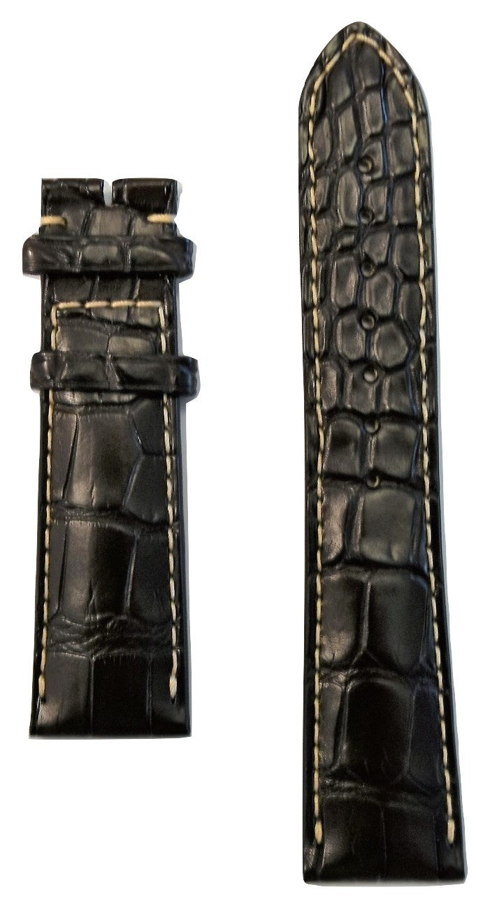 Longines 21mm Brown Alligator Leather Watch Band L682109818