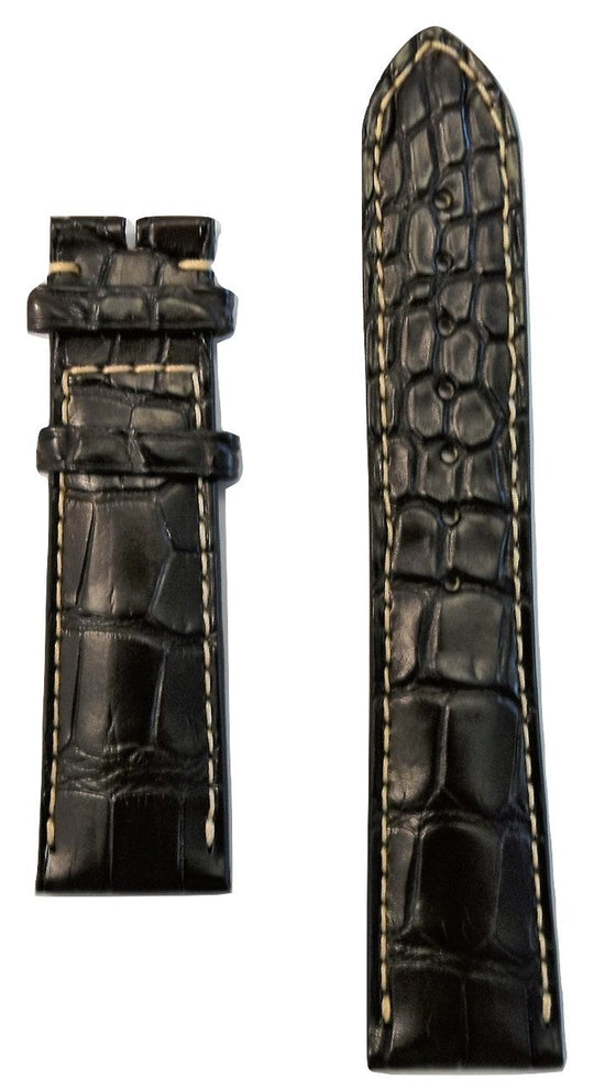 Longines 21mm Brown Alligator Leather Watch Band L682109818
