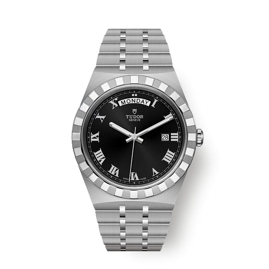 Tudor Men's M28600-0003 Silver-tone Stainless Steel Watch