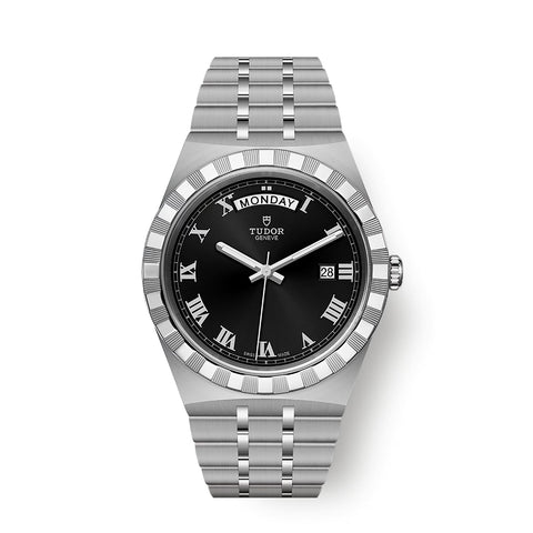 Tudor Men's M28600-0003 Silver-tone Stainless Steel Watch