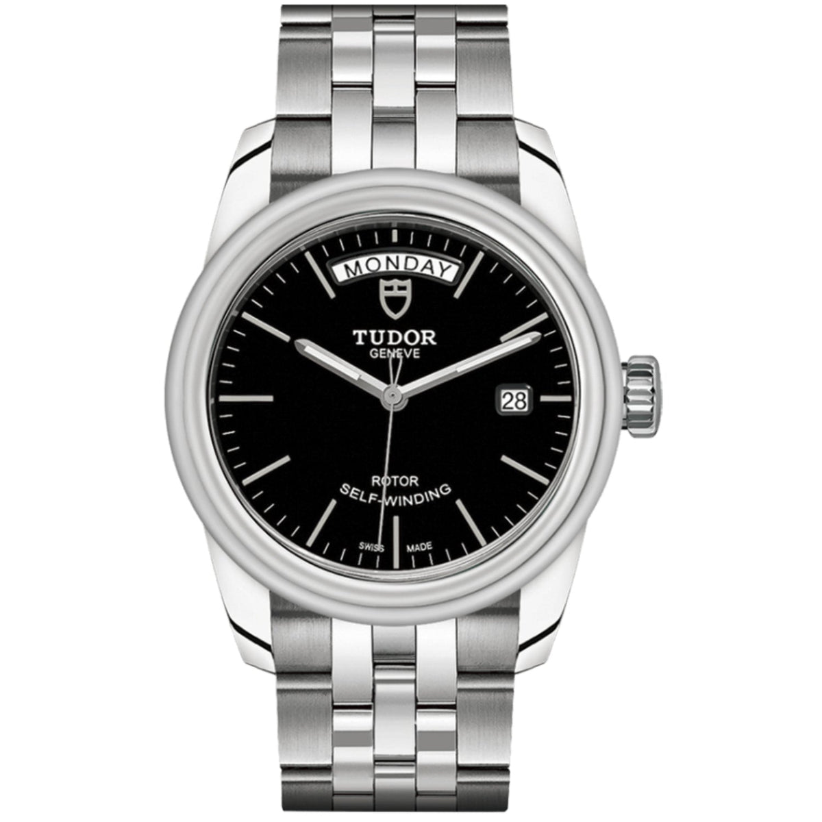 Tudor Men&#39;s M56000-0007 Silver-tone Stainless Steel Watch