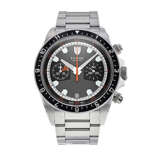 Tudor Heritage Chrono Men's Grey Dial Stainless Steel Bracelet Automatic Watch M70330N-0006